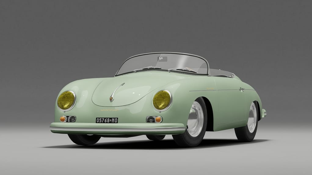 Porsche 356 A 1600 Speedster Assetto Corsa: High-Fidelity Physics Update