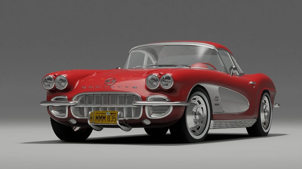 Chevrolet Corvette Hardtop 327 Assetto Corsa: High-Fidelity Physics Update
