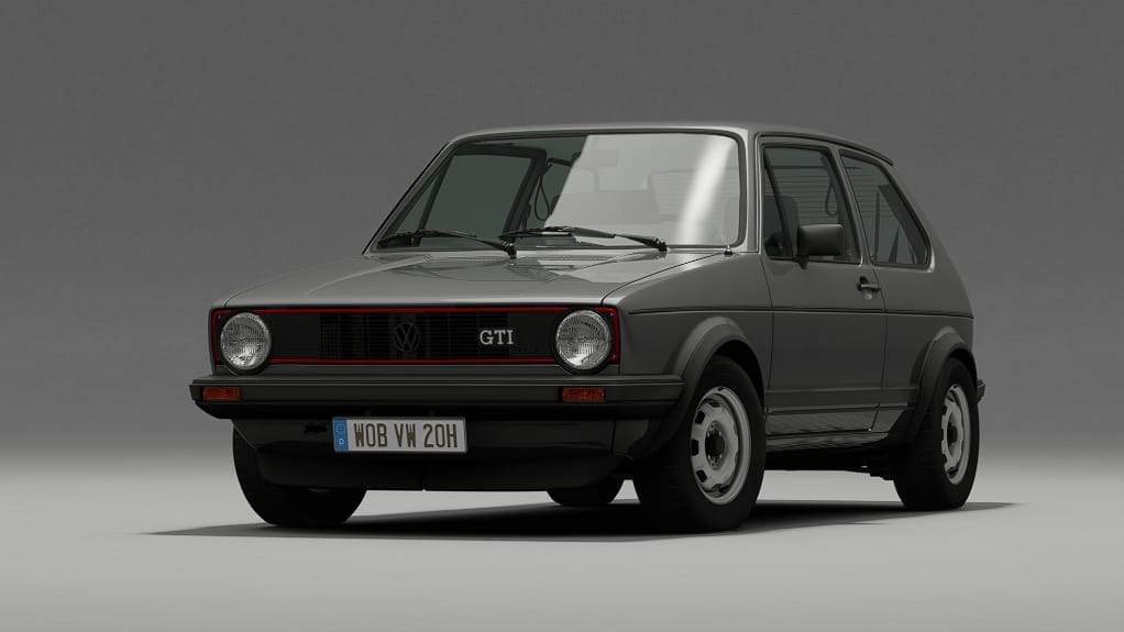 Volkswagen Golf GTI 1.8 Assetto Corsa: High-Fidelity Physics Update
