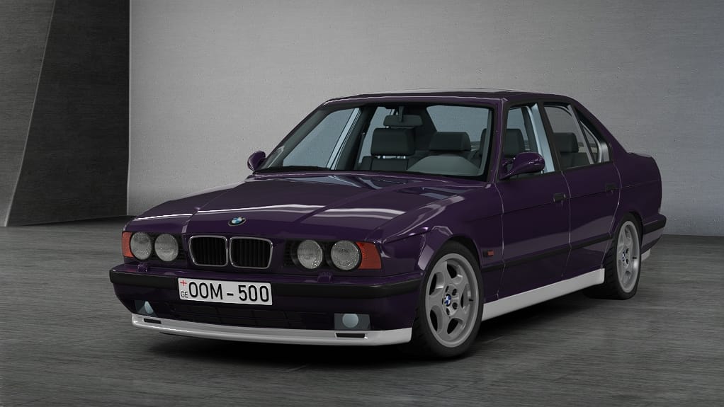 BMW M5 E34 Assetto Corsa: High-Fidelity Physics Update