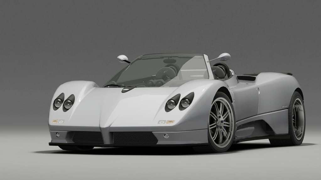 Pagani Zonda S Roadster Assetto Corsa: High-Fidelity Physics Update